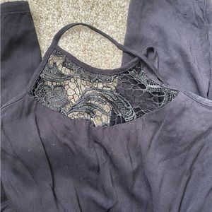 GB black halter jumpsuit size Small